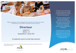 Vacature directeur Willem Alexanderschool